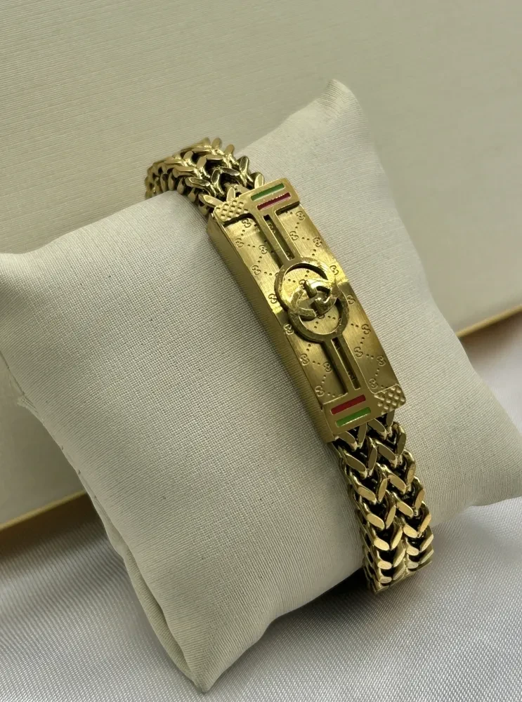 Bracelete Gucci Banhado a ouro 18k - 1