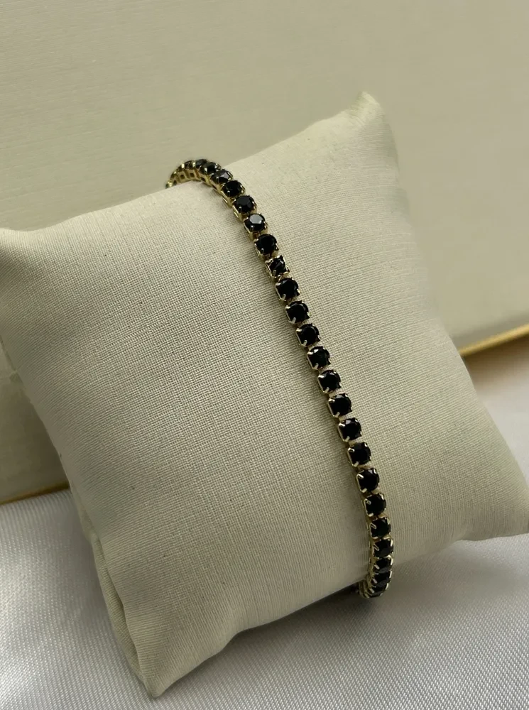 Pulseira Riviera Banhado a ouro 18k - 1