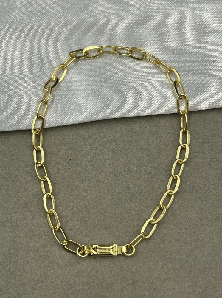 Corrente Cartier Aloganda Paperclip - 4MM - 1