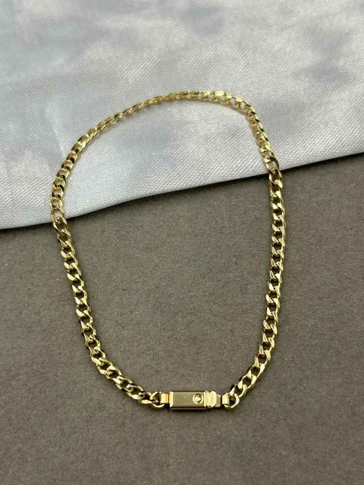 Pulseira Pitbull - 3MM Banhado a ouro 18k - 1