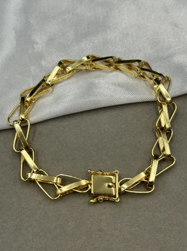 Pulseira Balão - 12MM Banhado a ouro 18k - imagem 1