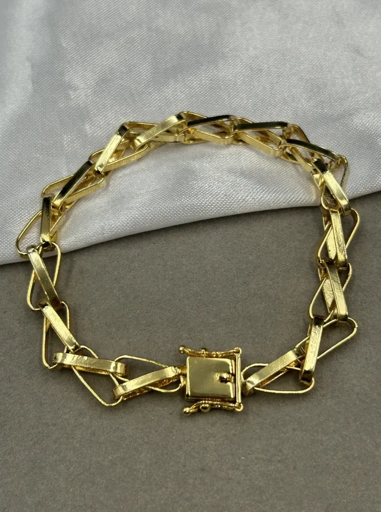 Pulseira Balão - 12MM Banhado a ouro 18k - 1