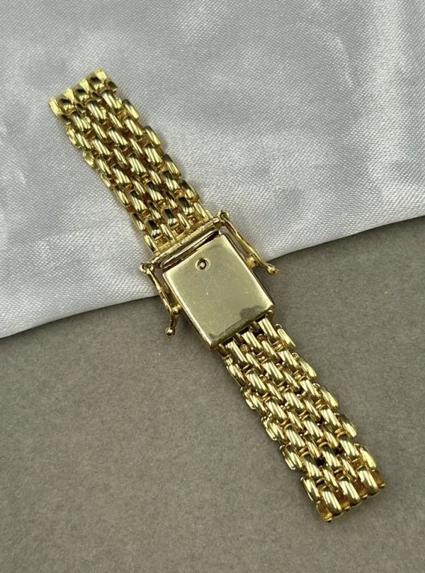 Pulseira Elo Americado - 15MM Banhado a ouro 18k - imagem 1