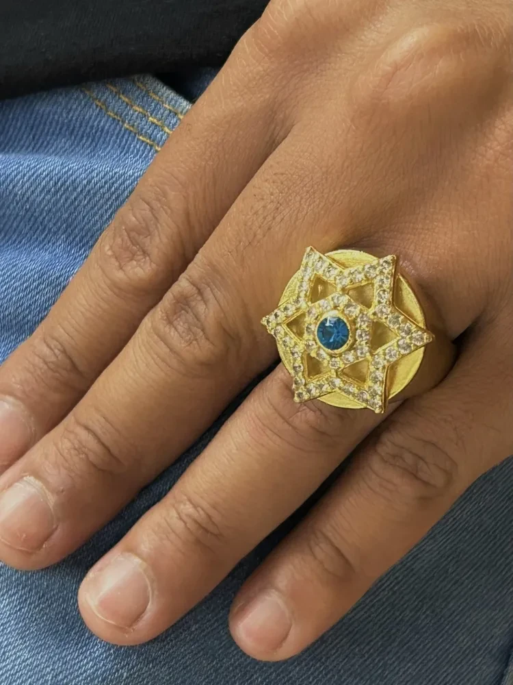 Anel do Poze Banhado a ouro 18k - 2