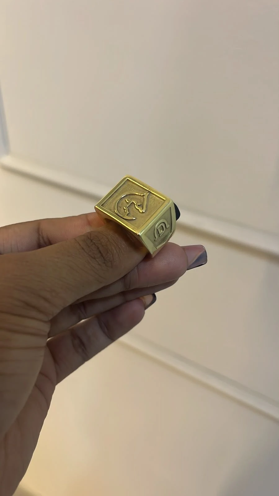 Anel Personalizado com Gravação na Lateral - 3