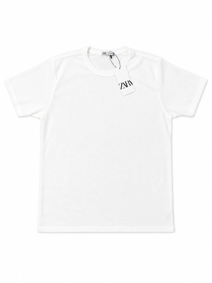 Camiseta Texturizada - Zara - imagem 1