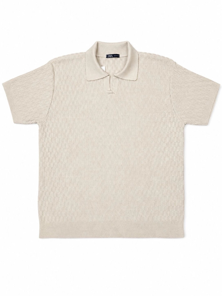 Polo Texturizada - Zara - imagem 1