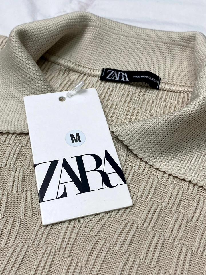 Polo Texturizada - Zara - imagem 2