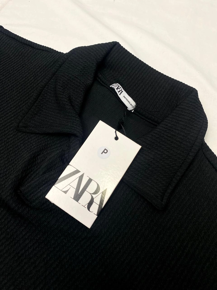 Polo Italiana Texturizada - Zara - imagem 2