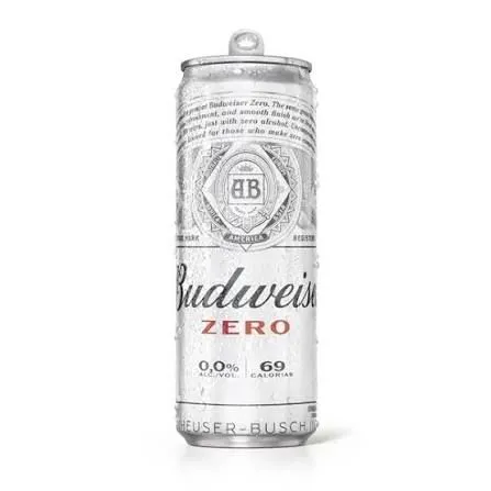 Budweiser zero lata 350 ml - 1