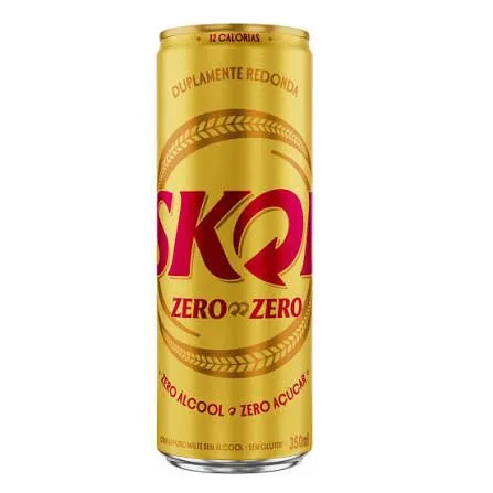 Skol lata zero 350 ml - 1