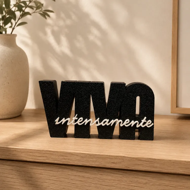 Letreiro Decorativo - Viva Intensamente - 1