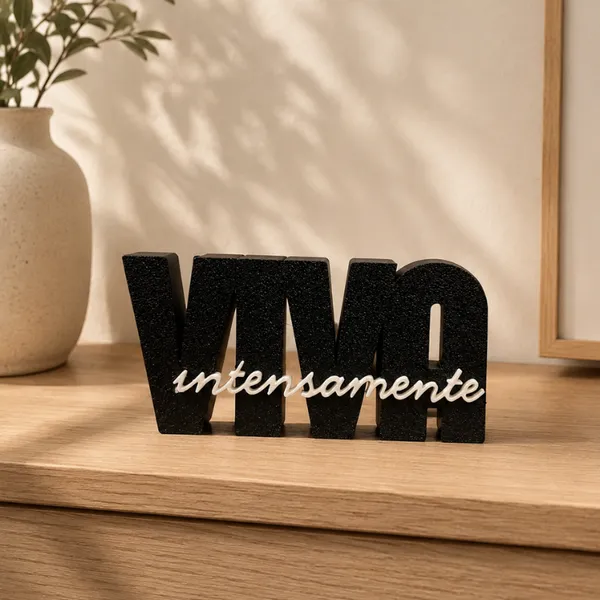 Letreiro Decorativo - Viva Intensamente