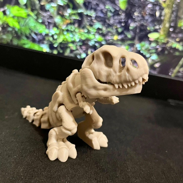 T-Rex - Dinossauro Esqueleto Flexível - 1