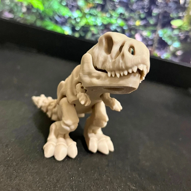 T-Rex - Dinossauro Esqueleto Flexível - 4