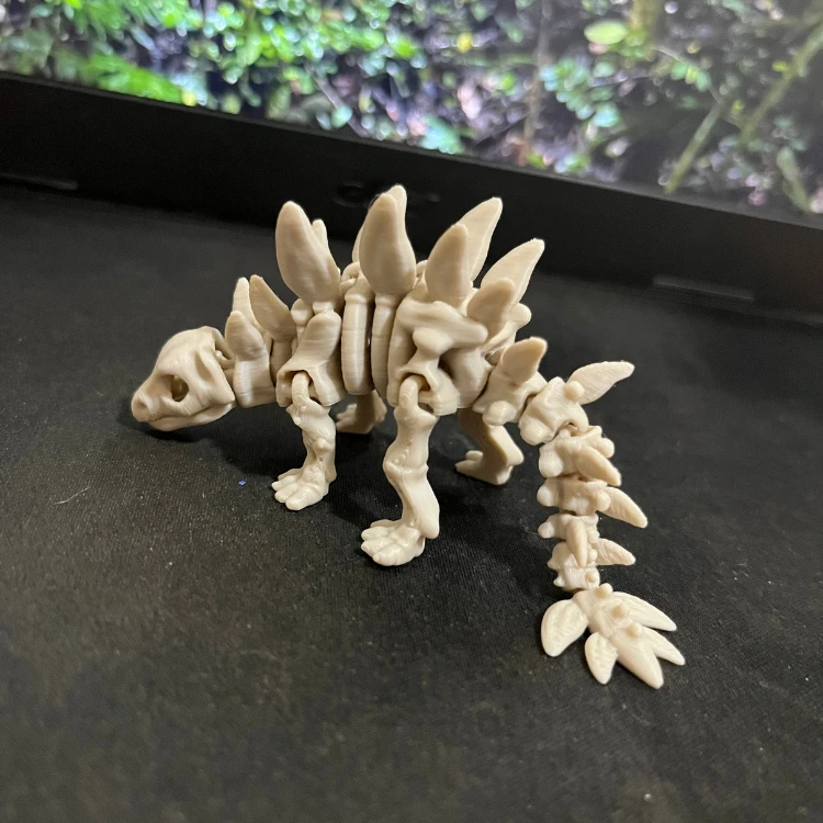 Stegosaurus - Dinossauro Esqueleto Flexível - 2