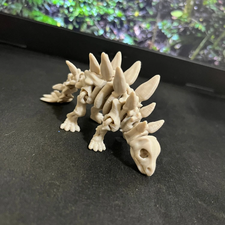 Stegosaurus - Dinossauro Esqueleto Flexível - 3