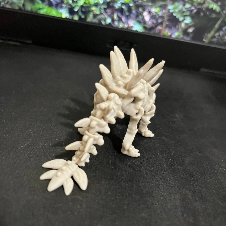Stegosaurus - Dinossauro Esqueleto Flexível - 4