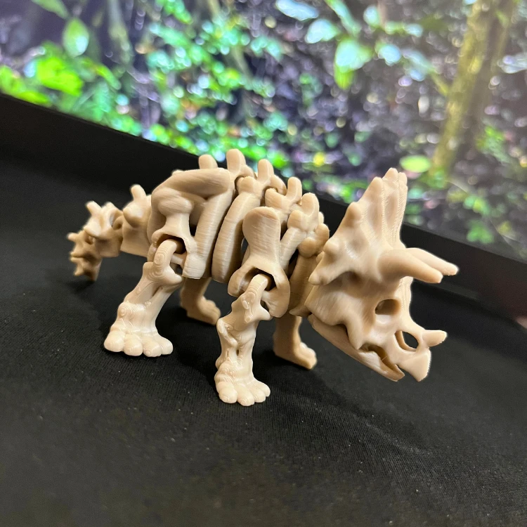 Triceratops - Dinossauro Esqueleto Flexível - 2
