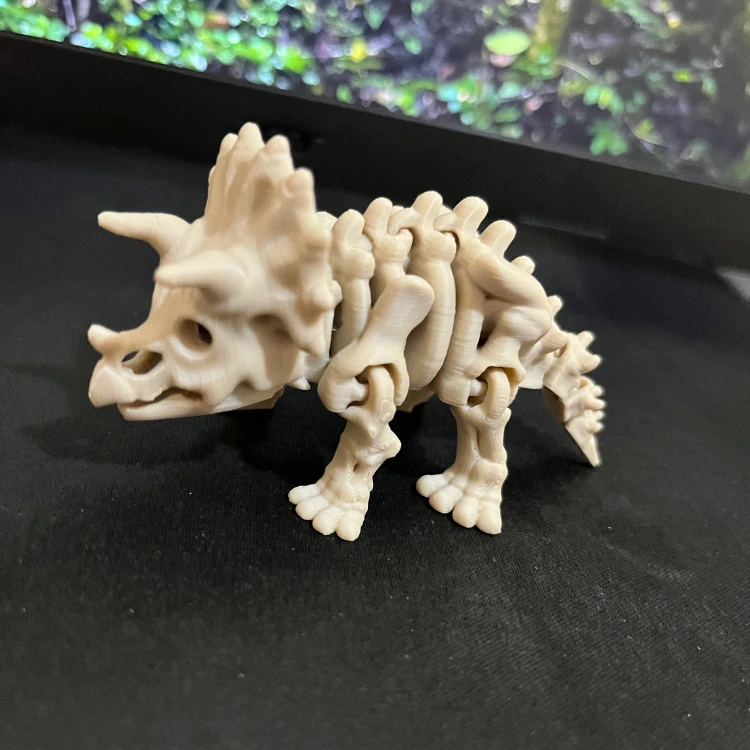 Triceratops - Dinossauro Esqueleto Flexível - 4