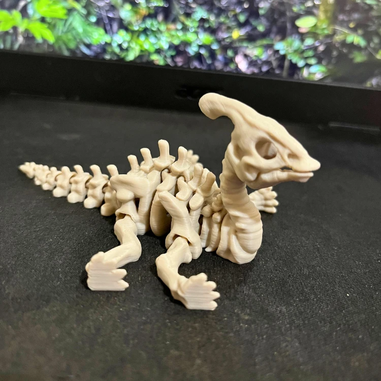 Parasaurolophus - Dinossauro Esqueleto Flexível - 2