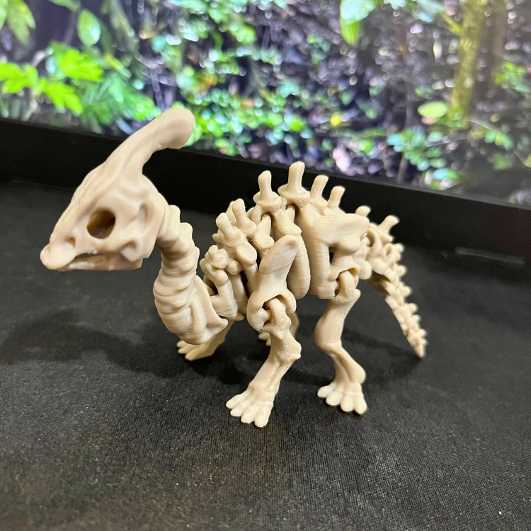 Parasaurolophus - Dinossauro Esqueleto Flexível - 3