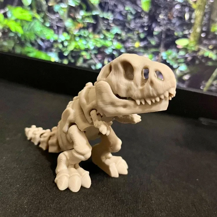 Kit 6 Dinossauros Articulados 3D - 2