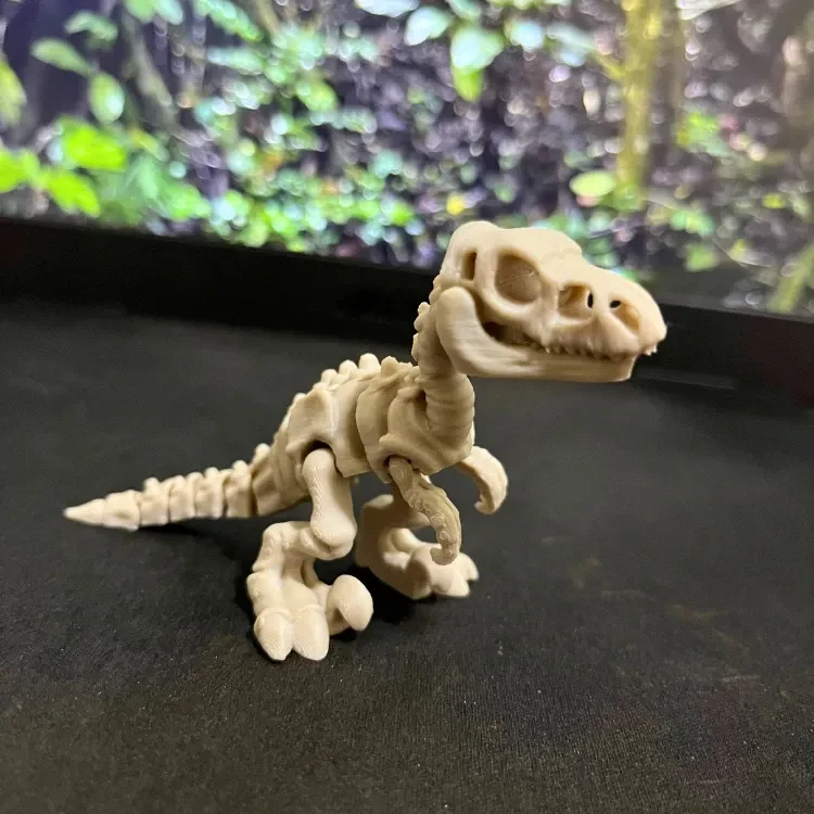 Kit 6 Dinossauros Articulados 3D - 3