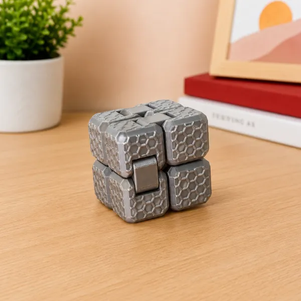 Cubo Infinito Fidget Toy - Recurso Terapêutico