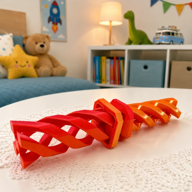 Fidget Espiral Sensorial - Sensorial Infantil e Adulto - 3