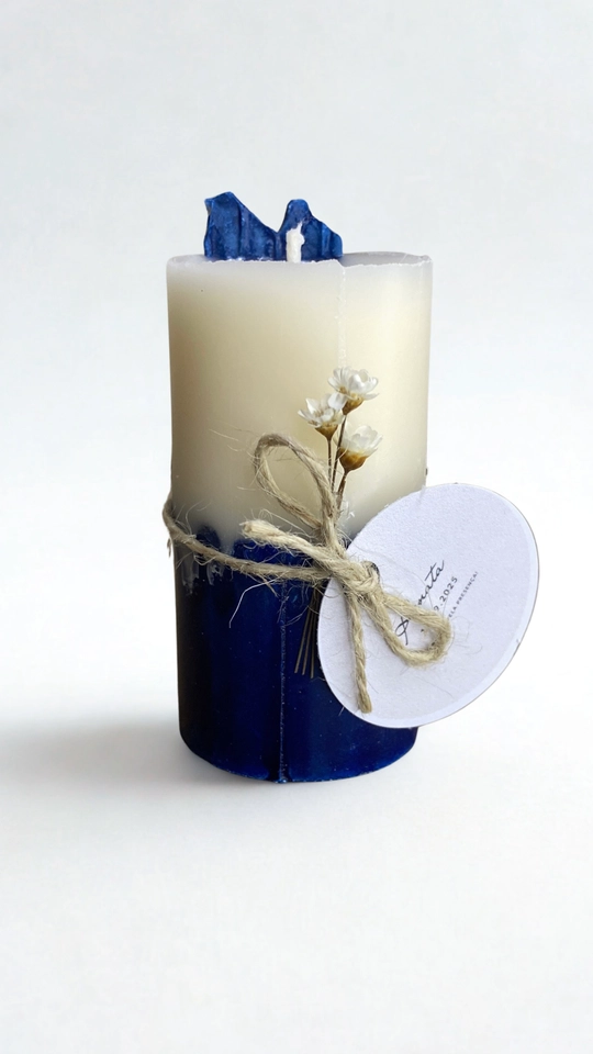 Vela Cilindro Personalizada - 2
