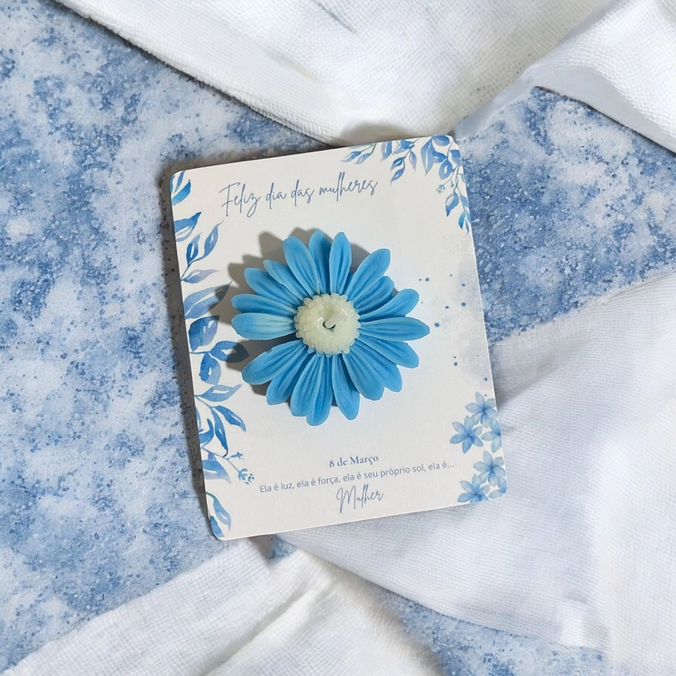 Vela Margarida Personalizada - 3