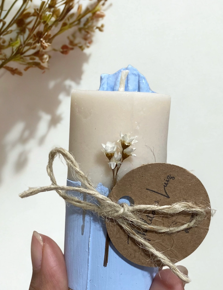 Vela Cilindro Personalizada - 4