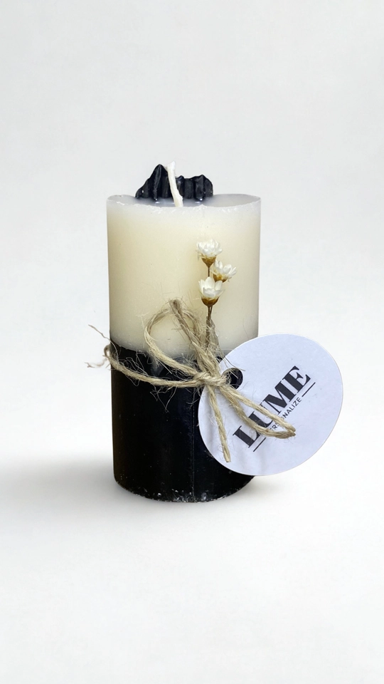Vela Cilindro Personalizada - 6