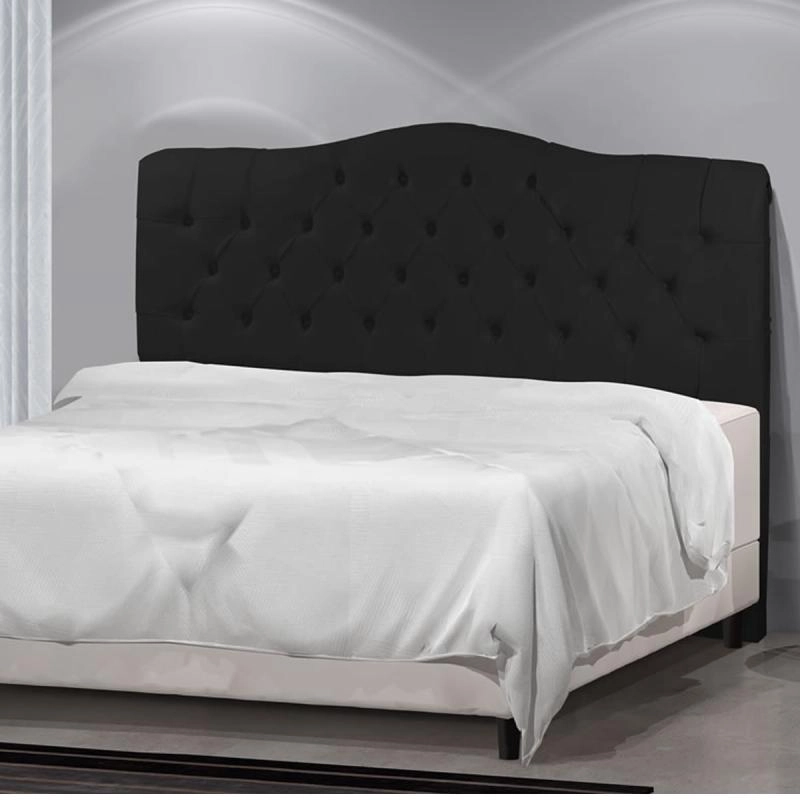 Cabeceira Box Casal Estofada Berlim C/ Botões Costurados - Alt.: 125cm - Larg.: 140cm - Prof.: 14cm. - 4