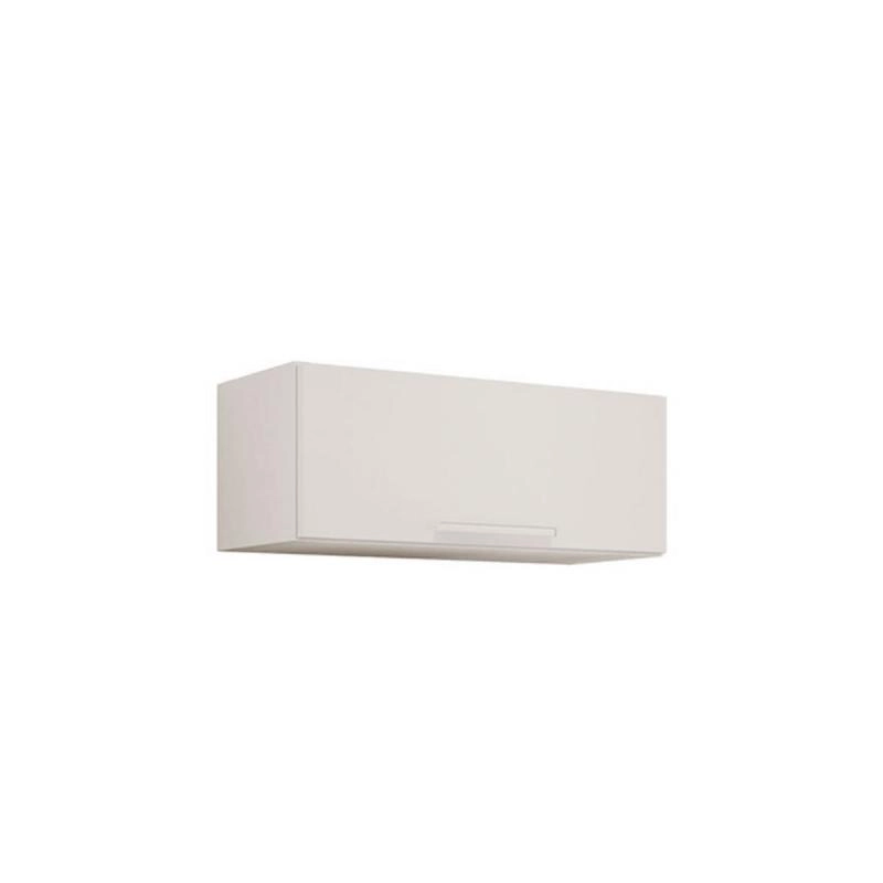 Armário Aéreo De Geladeira New Valência 1 Porta Basculante Puxador Mdf - Alt.: 30cm Larg.: 71cm Prof.: 26cm. - 5