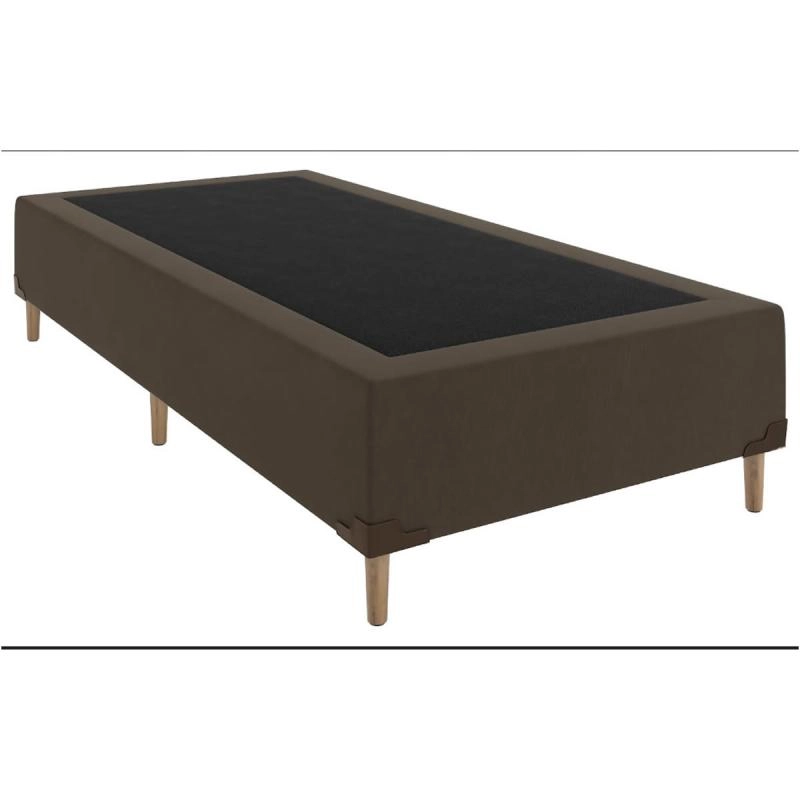 Base Box Solteiro Alto Nível - Alt.: 38cm Larg.: 88cm Prof.: 188cm - 3