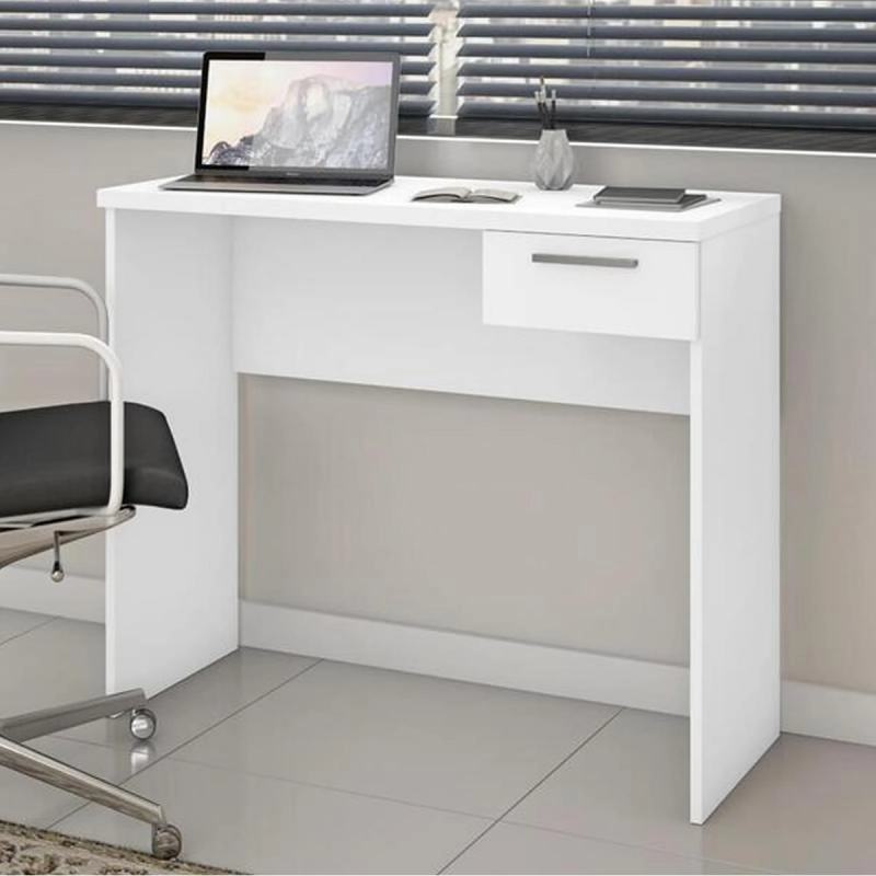 Mesa Para Notebook Office Nt 2000 C/1 Gaveta E Puxador Metalizado - Alt.: 78cm Larg.: 90cm Prof.: 40cm. - 4