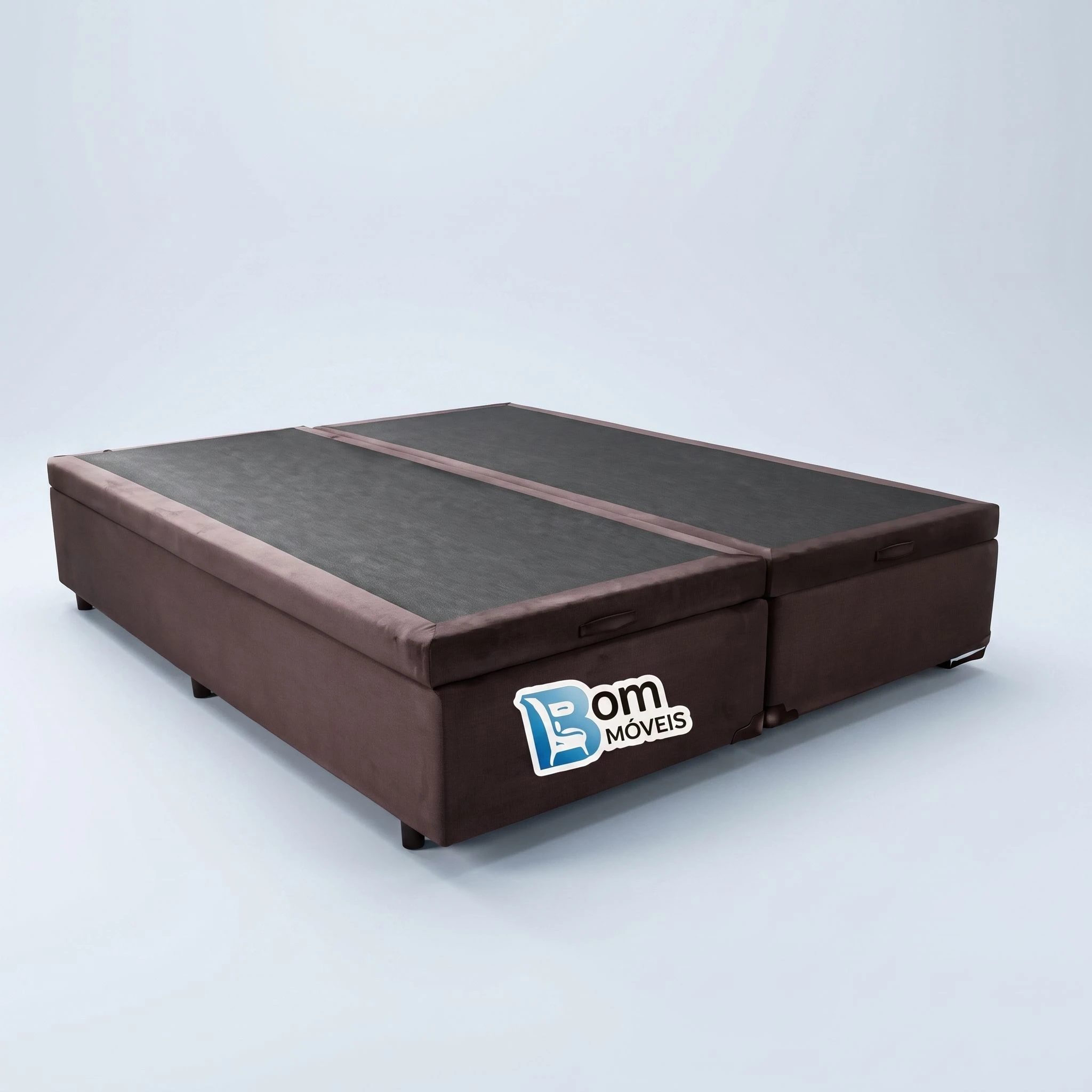 Base Box Casal Bipartido Alto Nível - Larg.: 138cm - Prof.:188cm  - 3