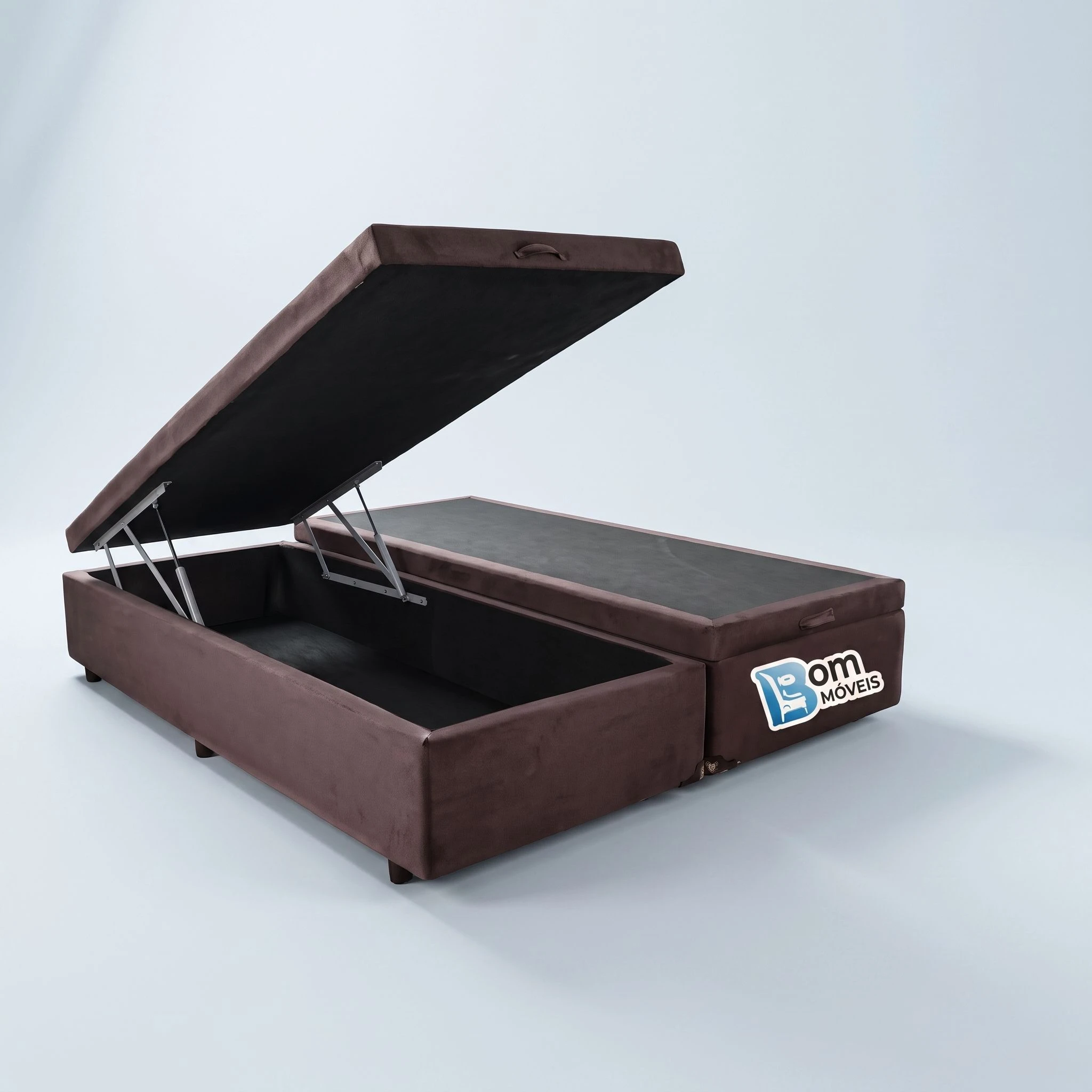 Base Box Casal Bipartido Alto Nível - Larg.: 138cm - Prof.:188cm  - 4