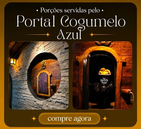 Porção de Cogumelos Crocantes servida pelo Portal Cogumelo Azul