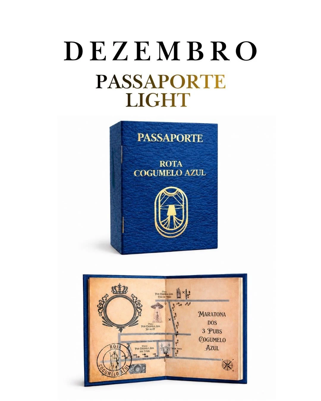 Passaporte Light Cogumelo Azul DEZEMBRO - 1