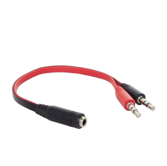 Cabo Auxiliar de Áudio Splintter Divisor HREBOS - HS-136 - 2