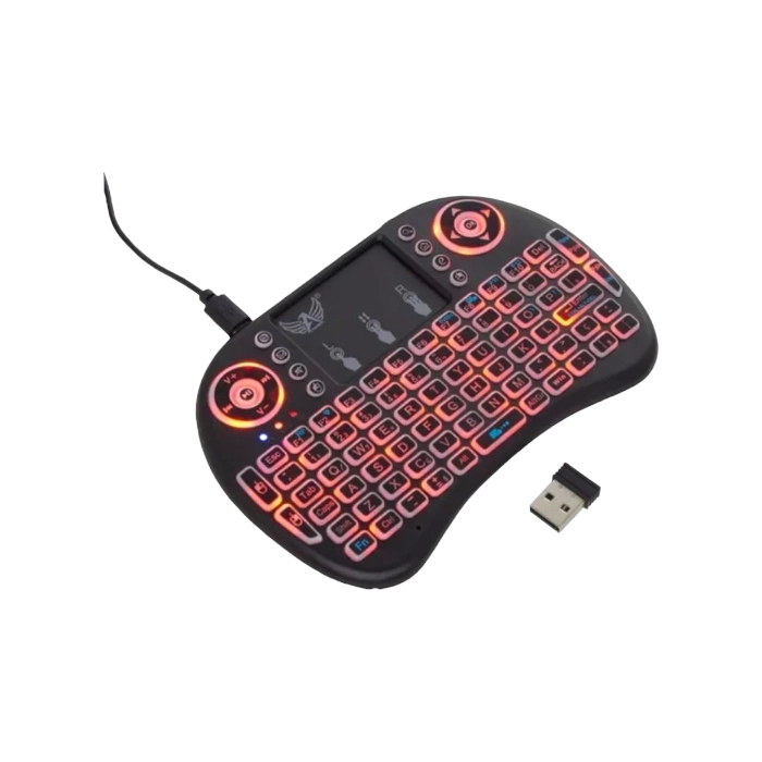 Mini Teclado QWERT com Touchpad sem fio - 3