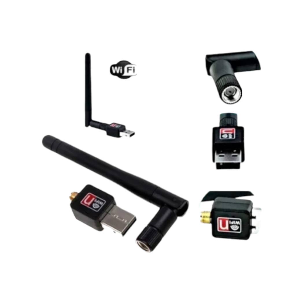 Adaptador Antena Wifi Usb 1800mbps Wireless Pc/ Notebook - 2