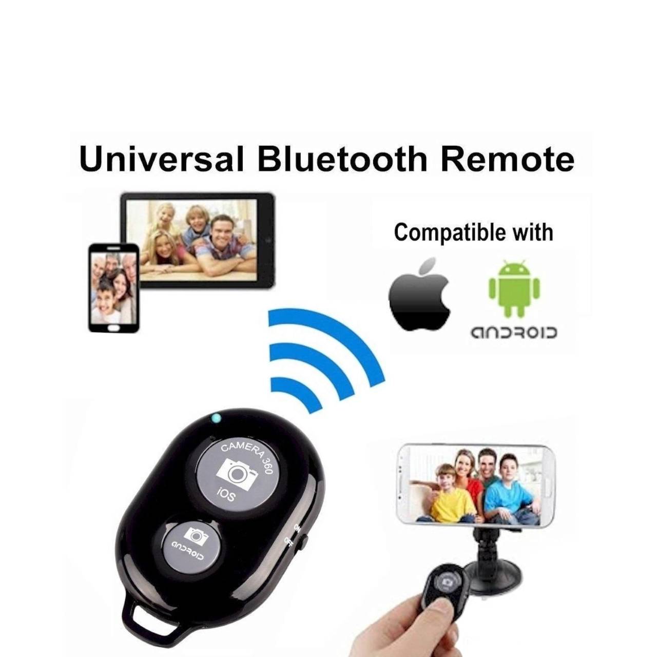 Controle Bluetooth Disparador De Fotos para Selfie - 4