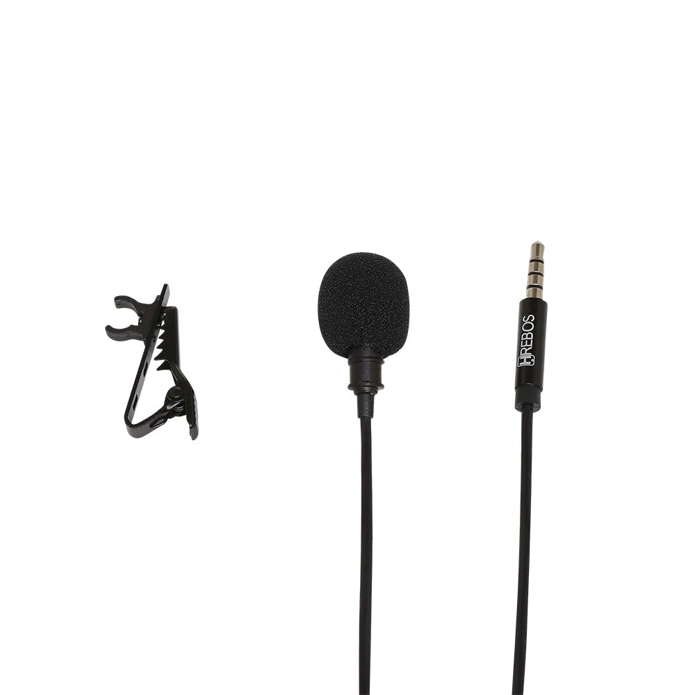 Microfone Lapela P3 - HREBOS HS-30