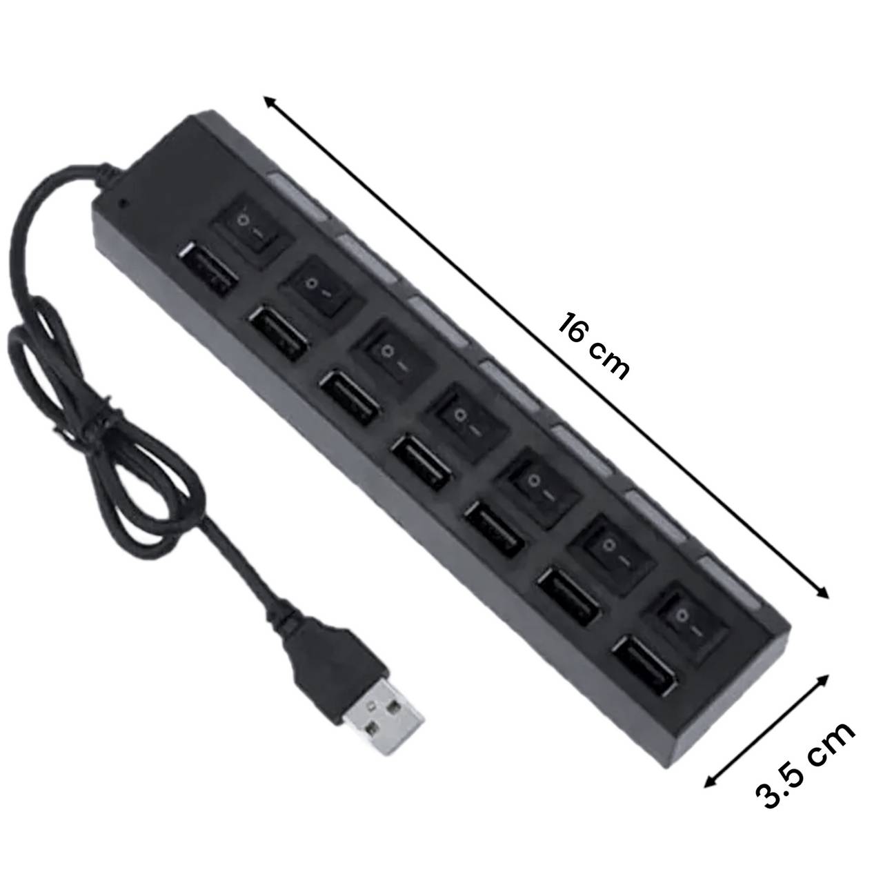 Adaptador Hub Usb Extensor 7 Portas 2.0 Lehmox- LEY-02 - 4