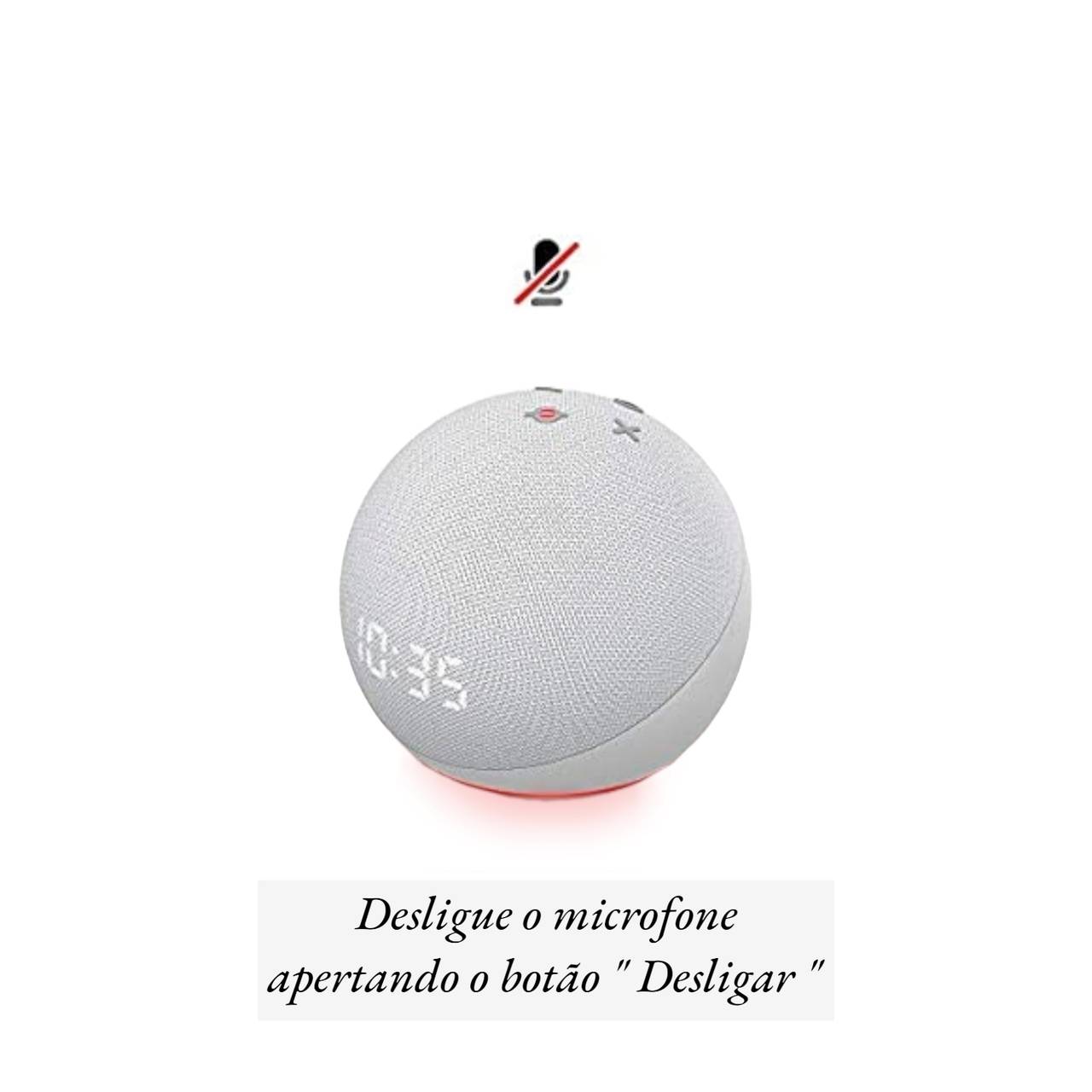 Echo Dot (4ª geração): Smart Speaker com Relógio e Alexa - 2