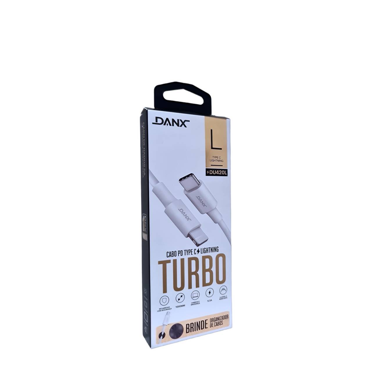 Cabo USB IOS / Lightning para PD Tipo C 5A 1M Danx - DU420L